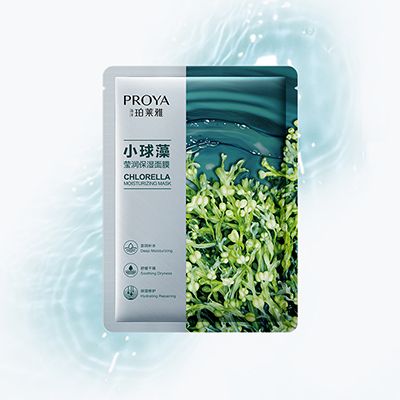 优德88小球藻莹润保湿面膜
